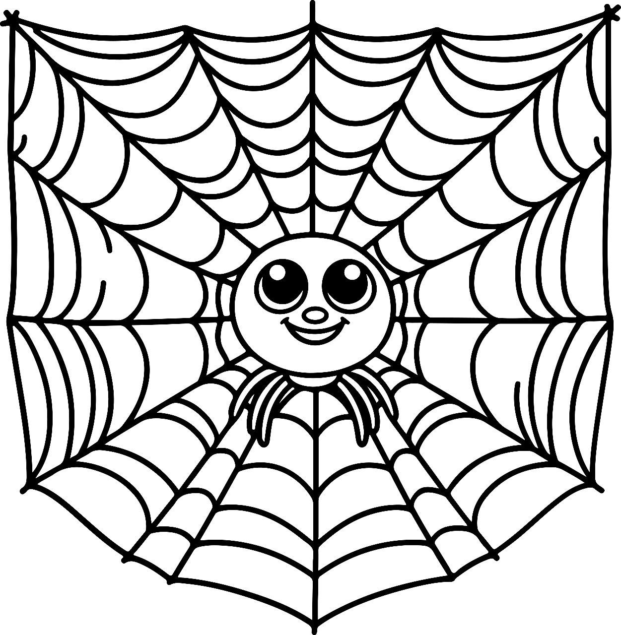 Spinnetje in het web