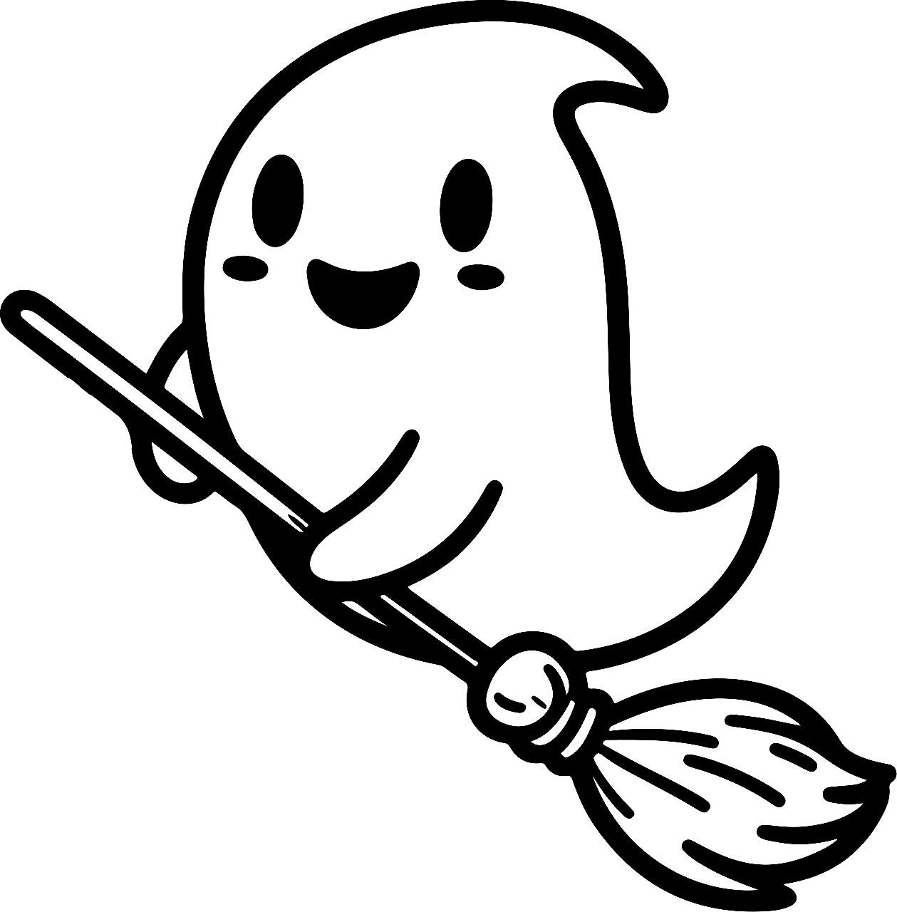 Spookje met pompoen